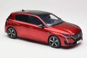 Peugeot 308 GT P5 Elixir Red Otto 1:18 OT1140 Resina — immagine 4 di 6