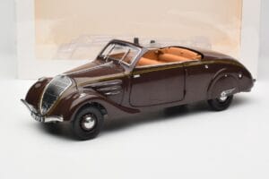 Peugeot 402 Eclipse Cioccolato Norev 1:18 184873 Pressofusione — immagine 12 di 12