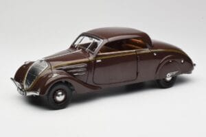 Peugeot 402 Eclipse Cioccolato Norev 1:18 184873 Pressofusione — immagine 4 di 12