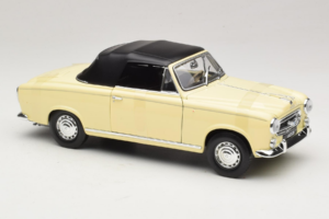 Peugeot 403 Cabriolet Beige Welly 1:18 12551HW Pressofusione — immagine 4 di 6