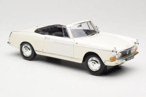 Peugeot 404 Cabriolet Bianco Norev 1:18 184746 Pressofusione — immagine 6 di 8