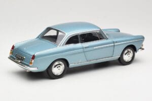 Peugeot 404 Coupe Blu Norev 1:18 184745 Pressofusione — immagine 3 di 8
