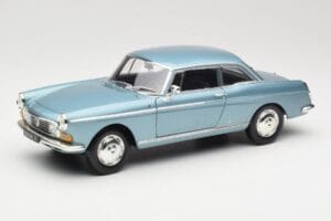Peugeot 404 Coupe Blu Norev 1:18 184745 Pressofusione