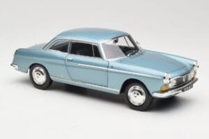 Peugeot 404 Coupe Blu Norev 1:18 184745 Pressofusione — immagine 6 di 8