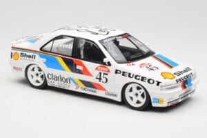 Peugeot 405 Mi16 #45 Team Peugeot Talbot Sport R. Gravett BTCC 1992 Otto 1:18 OT1141 Resina — immagine 4 di 6