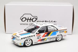 Peugeot 405 Mi16 #45 Team Peugeot Talbot Sport R. Gravett BTCC 1992 Otto 1:18 OT1141 Resina — immagine 6 di 6