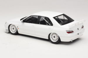 Peugeot 406 by Khyzyl Saleem Bianco Otto 1:18 OT1284 Resina — immagine 5 di 6