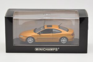 Peugeot 406 Coupé Oro Metallizzato Minichamps 1:43 430112628 Pressofusione — immagine 4 di 4