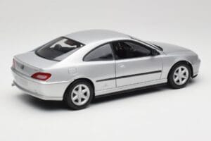 Peugeot 406 Coupe Argento Gate 1:18 01024 Pressofusione — immagine 3 di 8
