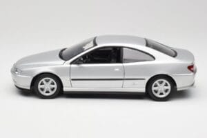 Peugeot 406 Coupe Argento Gate 1:18 01024 Pressofusione — immagine 4 di 8