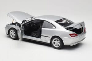 Peugeot 406 Coupe Argento Gate 1:18 01024 Pressofusione — immagine 5 di 8