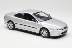 Peugeot 406 Coupe Argento Gate 1:18 01024 Pressofusione — immagine 6 di 8