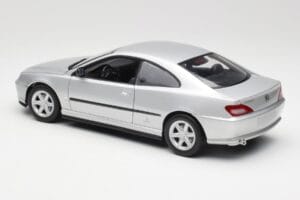 Peugeot 406 Coupe Argento Gate 1:18 01024 Pressofusione — immagine 7 di 8