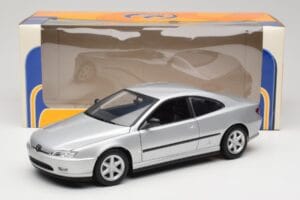 Peugeot 406 Coupe Argento Gate 1:18 01024 Pressofusione — immagine 8 di 8