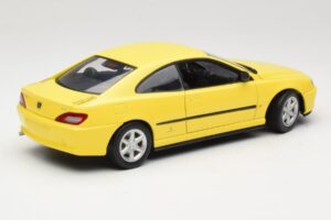 Peugeot 406 Coupe Giallo Gate 1:18 01022 Pressofusione — immagine 3 di 8