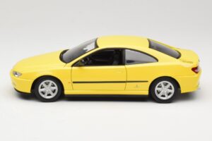 Peugeot 406 Coupe Giallo Gate 1:18 01022 Pressofusione — immagine 4 di 8