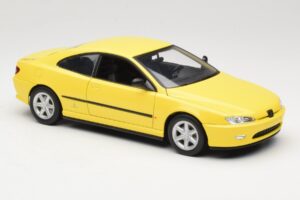 Peugeot 406 Coupe Giallo Gate 1:18 01022 Pressofusione — immagine 6 di 8