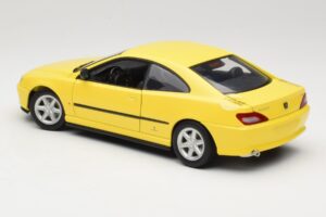 Peugeot 406 Coupe Giallo Gate 1:18 01022 Pressofusione — immagine 7 di 8