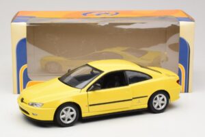 Peugeot 406 Coupe Giallo Gate 1:18 01022 Pressofusione — immagine 8 di 8