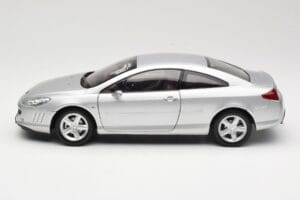 Peugeot 407 Coupe Argento Norev 1:18 184747 Pressofusione — immagine 4 di 8