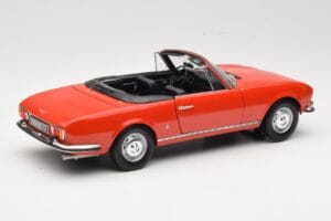 Peugeot 504 Cabriolet Rosso Norev 1:18 184754 Pressofusione — immagine 3 di 8