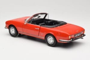 Peugeot 504 Cabriolet Rosso Norev 1:18 184754 Pressofusione — immagine 7 di 8