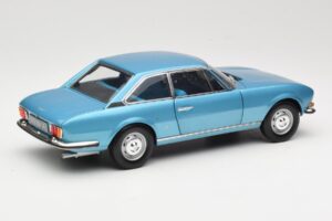 Peugeot 504 Coupe Blu Norev 1:18 184755 Pressofusione — immagine 3 di 8