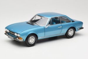 Peugeot 504 Coupe Blu Norev 1:18 184755 Pressofusione