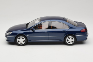 Peugeot 607 Phase II 3.0 V6 Blu Otto 1:18 OT485 Resina — immagine 3 di 6
