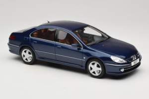 Peugeot 607 Phase II 3.0 V6 Blu Otto 1:18 OT485 Resina — immagine 4 di 6