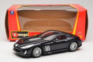 Peugeot 907 Concept Nero Bburago 1:18 3407404 Pressofusione — immagine 8 di 8