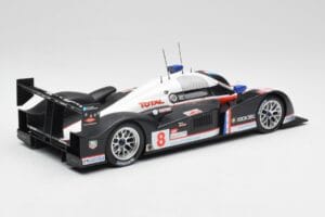 Peugeot 908 HDi LMP1 #8 S. Sarrazin / P. Lamy / S. Bourdais 24 Hours of Le Mans 2nd 2007 Minichamps 1:18 150071208 Pressofusi — immagine 2 di 6