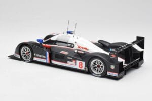 Peugeot 908 HDi LMP1 #8 S. Sarrazin / P. Lamy / S. Bourdais 24 Hours of Le Mans 2nd 2007 Minichamps 1:18 150071208 Pressofusi — immagine 5 di 6