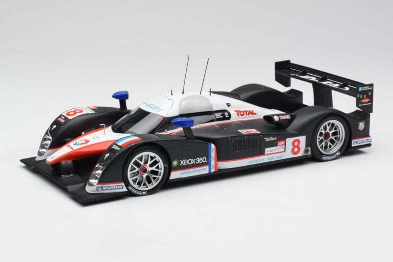 Peugeot 908 HDi LMP1 #8 S. Sarrazin / P. Lamy / S. Bourdais 24 Hours of Le Mans 2nd 2007 Minichamps 1:18 150071208 Pressofusi
