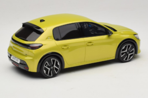 Peugeot E-208 GT Jaune Agueda Otto 1:18 OT1164 Resina — immagine 2 di 6