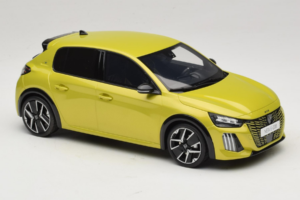 Peugeot E-208 GT Jaune Agueda Otto 1:18 OT1164 Resina — immagine 4 di 6