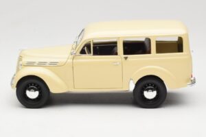 Peugeot Partner Moka Brown Norev 1:18 184894 Pressofusione — immagine 4 di 8