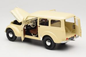 Peugeot Partner Moka Brown Norev 1:18 184894 Pressofusione — immagine 5 di 8