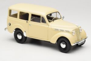 Peugeot Partner Moka Brown Norev 1:18 184894 Pressofusione — immagine 6 di 8