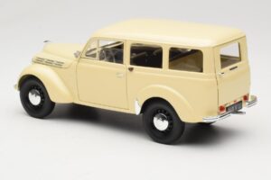 Peugeot Partner Moka Brown Norev 1:18 184894 Pressofusione — immagine 7 di 8