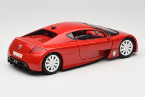 Peugeot RC Carreau Concept Rosso Solido 1:18 8151 Pressofusione — immagine 3 di 8