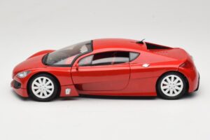 Peugeot RC Carreau Concept Rosso Solido 1:18 8151 Pressofusione — immagine 4 di 8