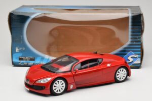 Peugeot RC Carreau Concept Rosso Solido 1:18 8151 Pressofusione — immagine 8 di 8