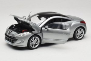Peugeot RCZ Mercury Grey Norev 1:18 184875 Pressofusione — immagine 2 di 8