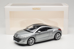 Peugeot RCZ Mercury Grey Norev 1:18 184875 Pressofusione — immagine 8 di 8