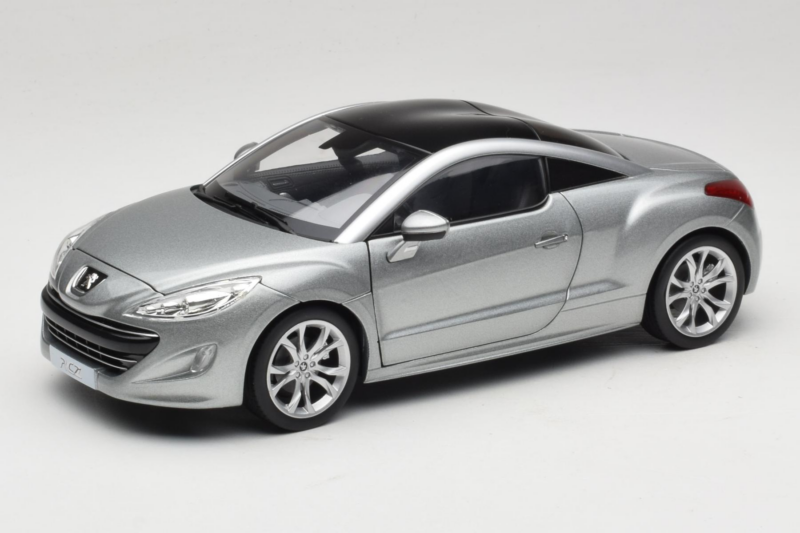 Peugeot RCZ Mercury Grey Norev 1:18 184875 Pressofusione