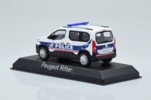 Peugeot Rifter Police Nationale Bianco Norev 1:43 479065 Pressofusione — immagine 3 di 4