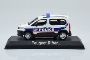 Peugeot Rifter Police Nationale Bianco Norev 1:43 479065 Pressofusione