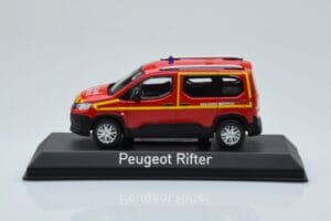 Peugeot Rifter Pompiers Secours Medical Rosso Norev 1:43 479070 Pressofusione