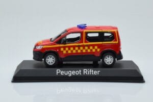 Peugeot Rifter Sapeurs Pompiers Rosso Norev 1:43 479071 Pressofusione